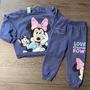 Disney Minnie Mouse Blue and Pink Outfit
